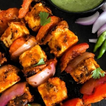 Paneer Achari Tikka