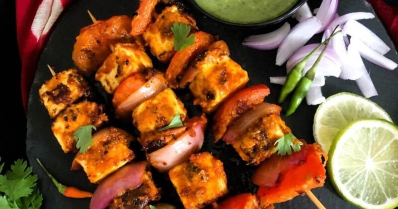 Paneer Achari Tikka